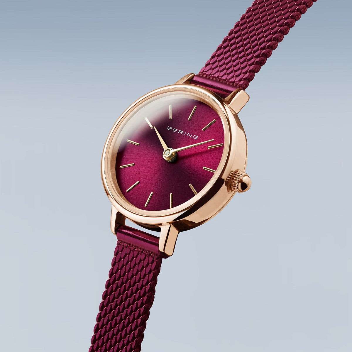 Bering Classic polished rose gold