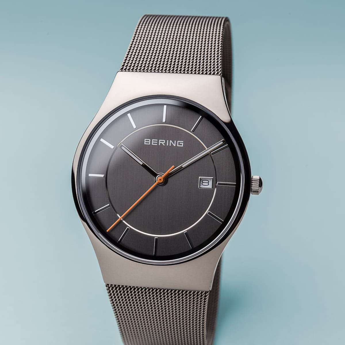 Bering Classic polished grey