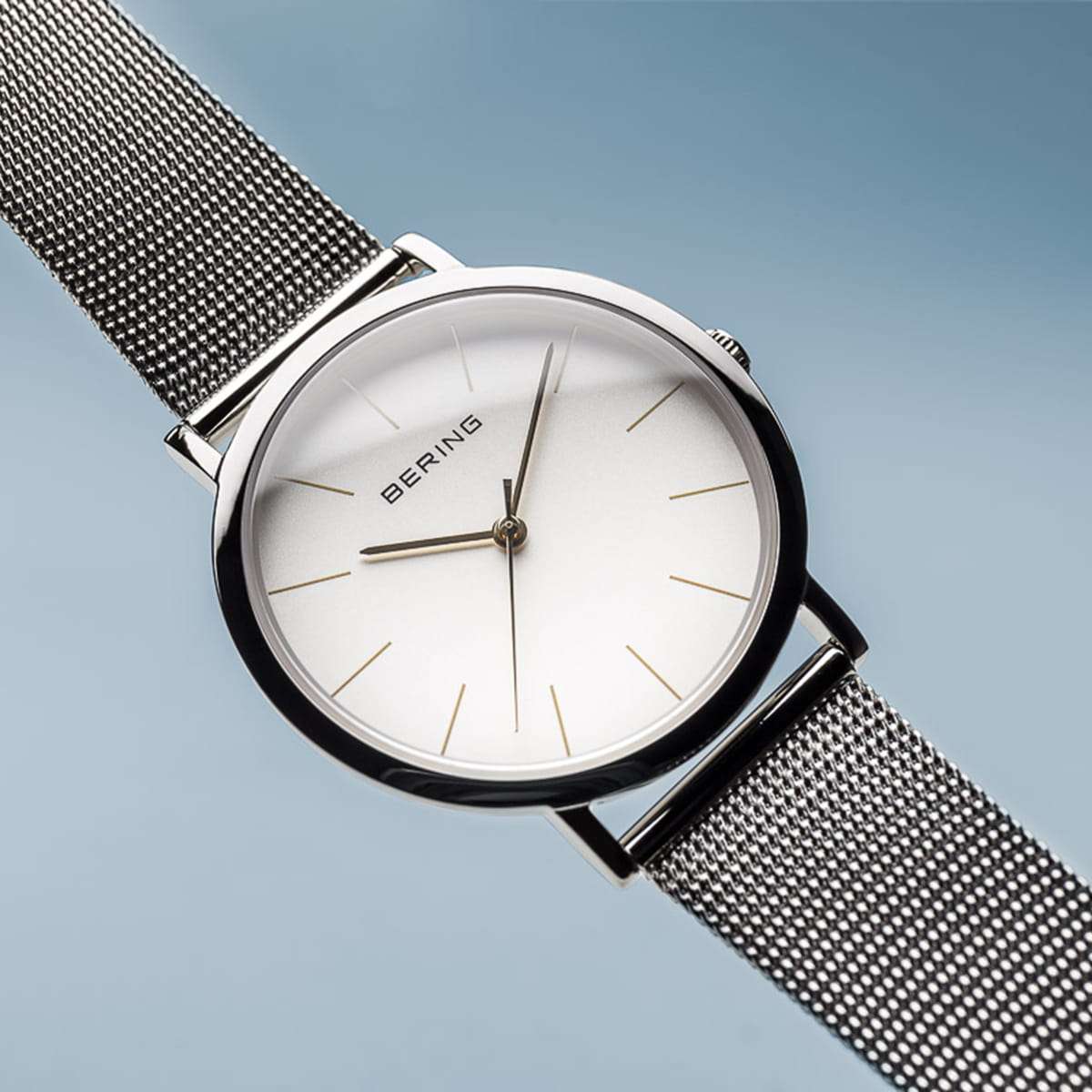 Bering Classic polished silver