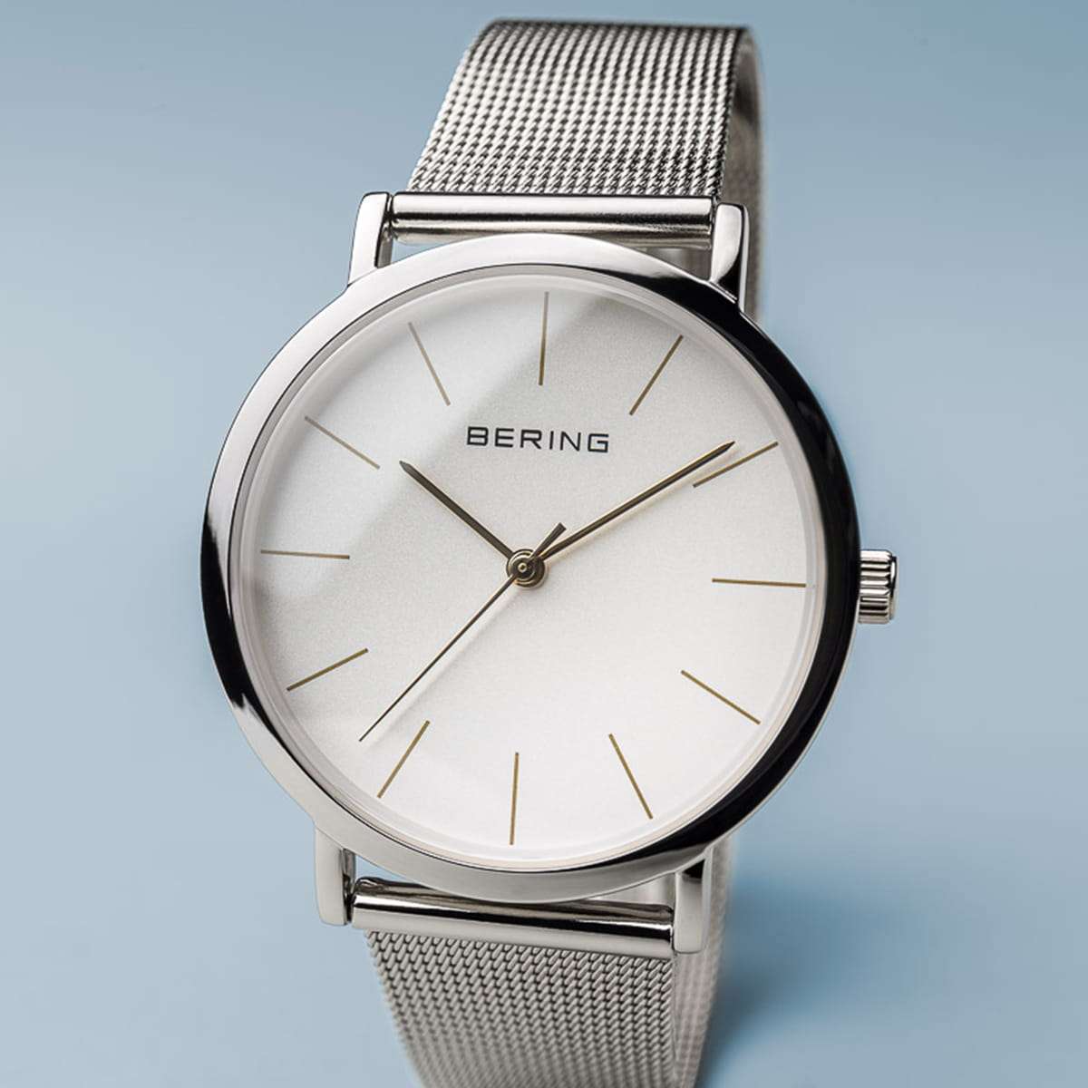 Bering Classic polished silver