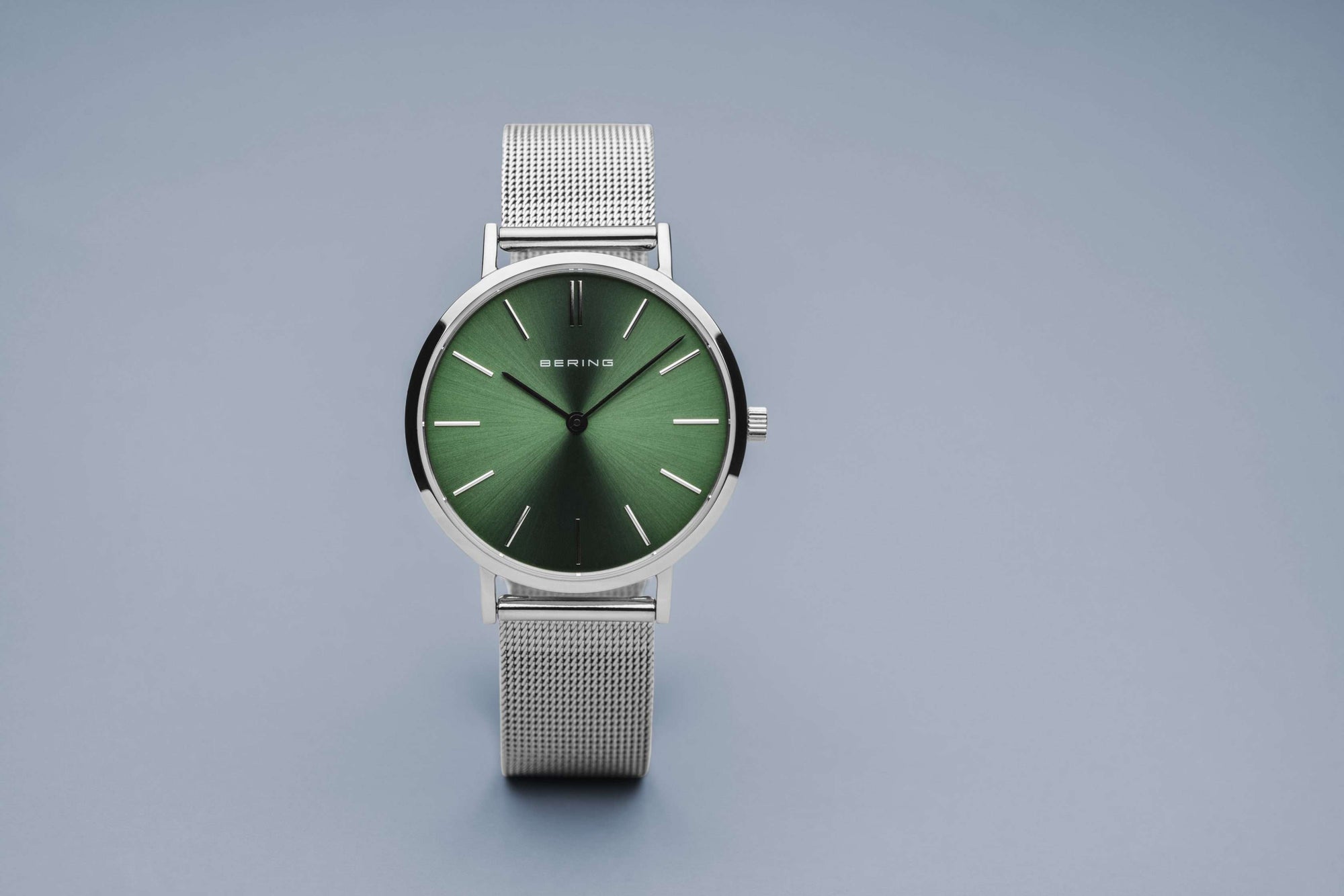 Bering Classic polished silver