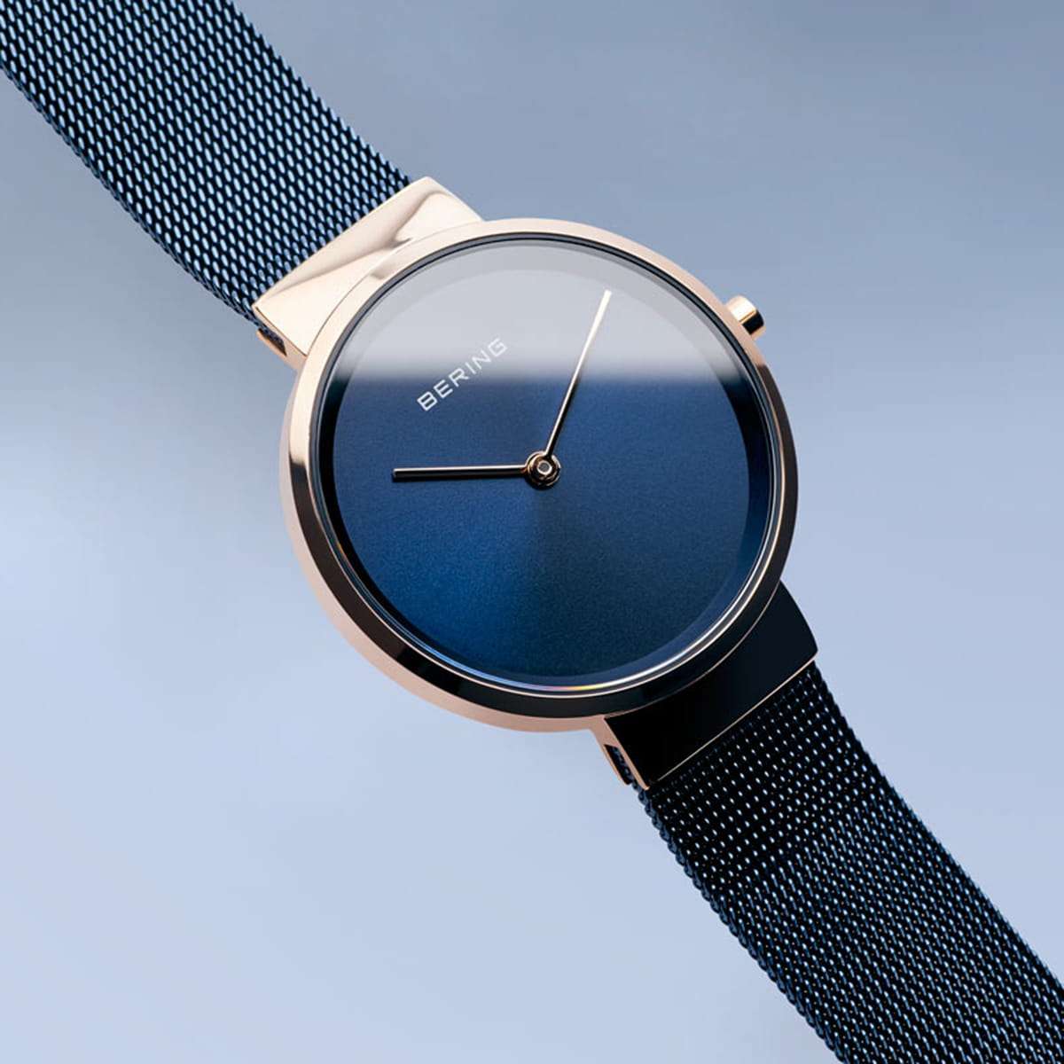 Bering Classic polished rose gold