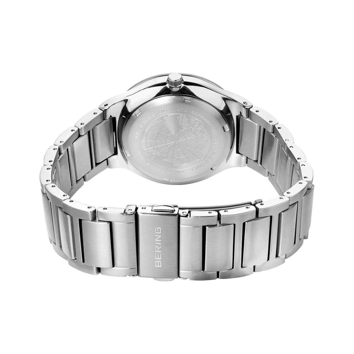 Bering Solar brushed silver