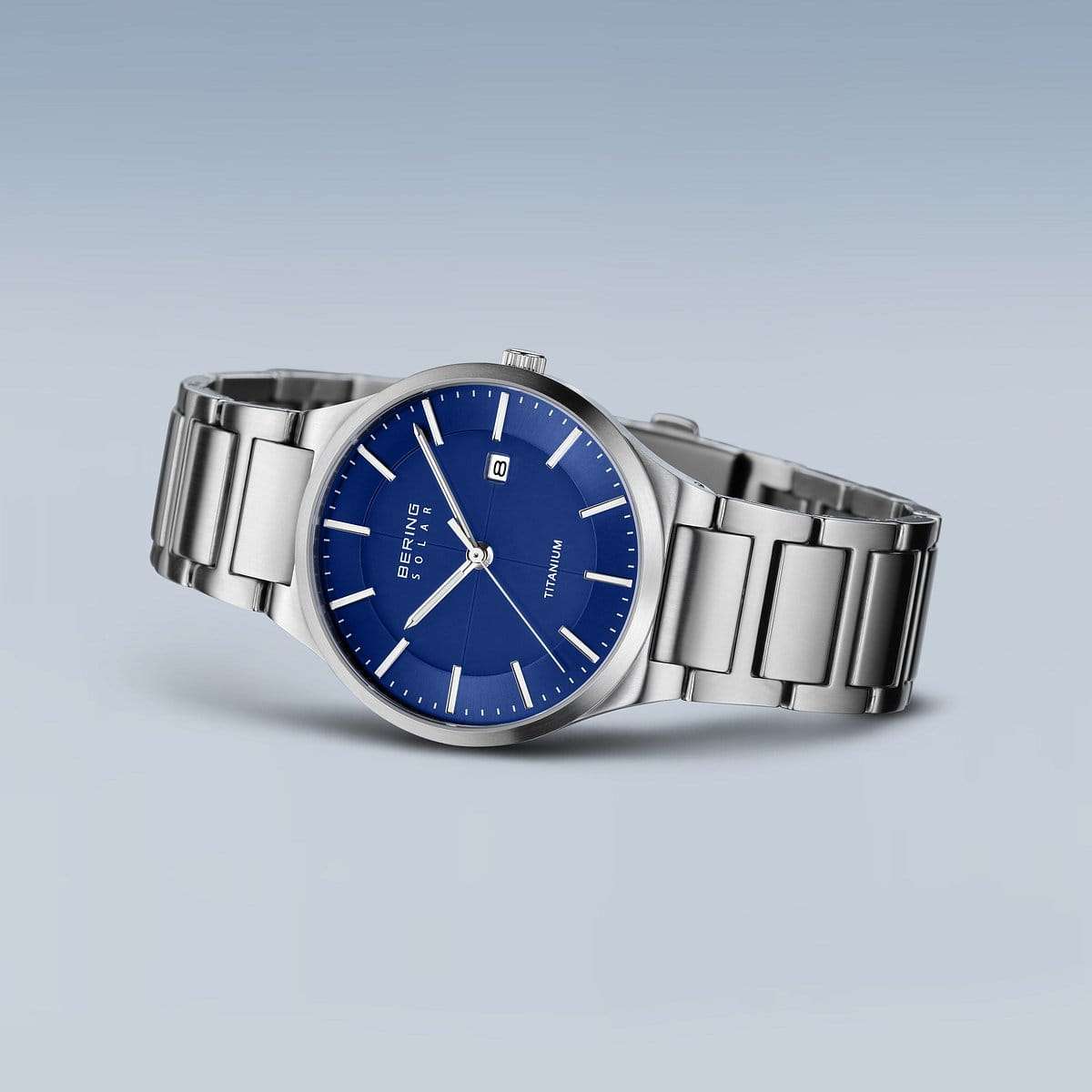 Bering Solar brushed silver