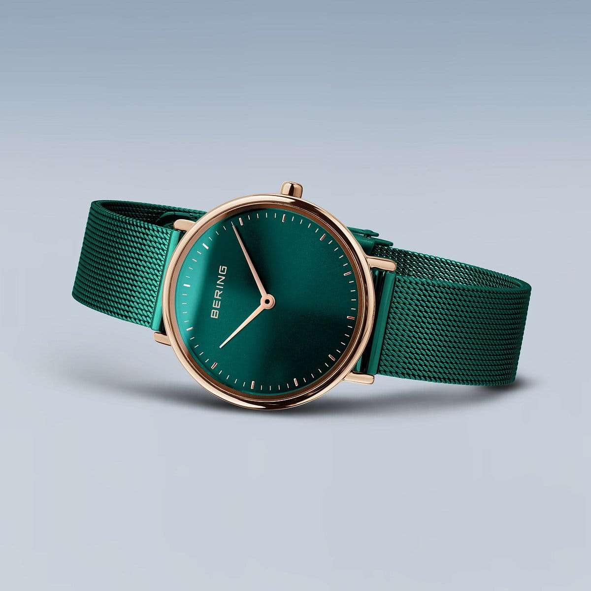 Bering Ultra Slim polished rose gold