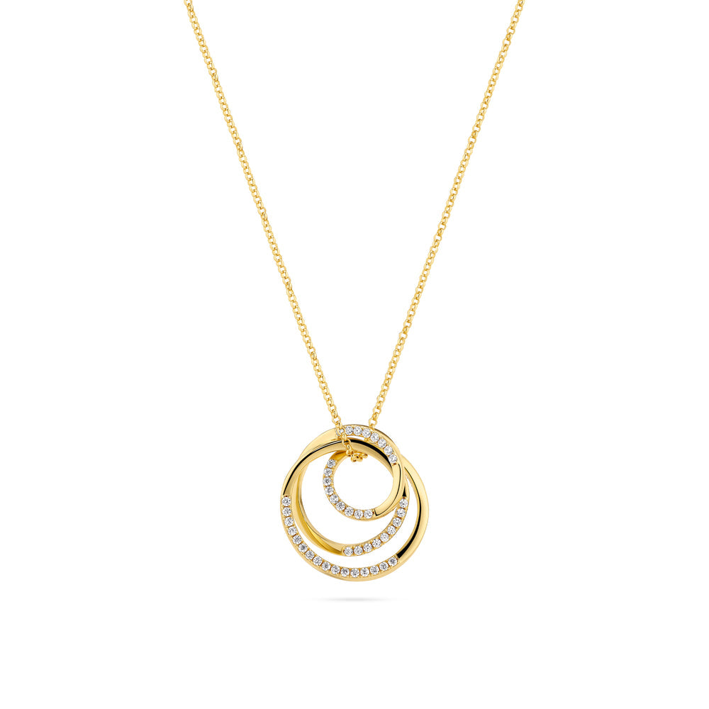 Sif Jakobs Gold Plated Necklace Spirale