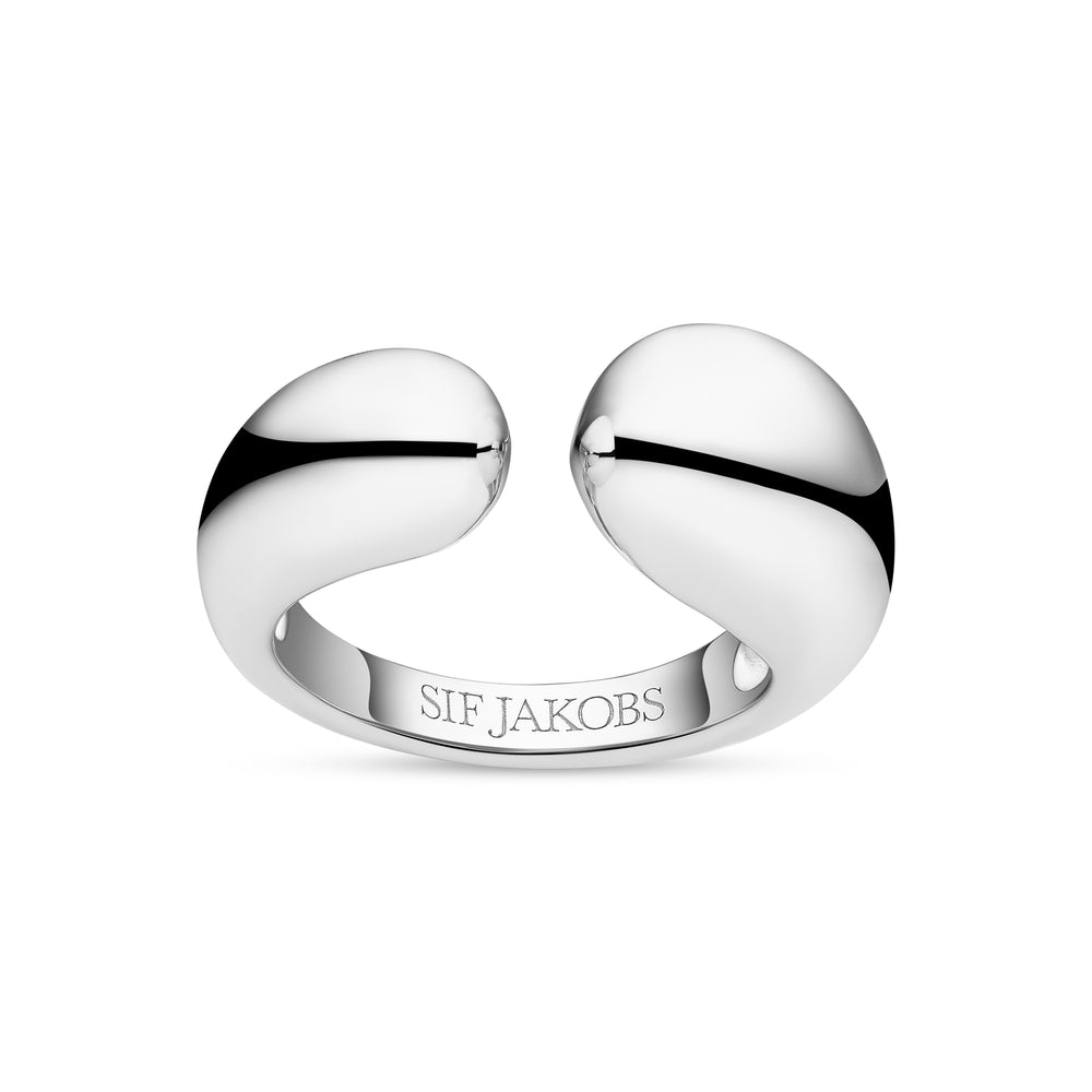 Sif Jakobs Sterling Silver Ring Goccia Pianura