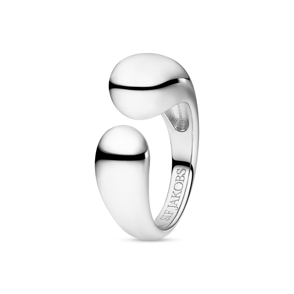 Sif Jakobs Sterling Silver Ring Goccia Pianura