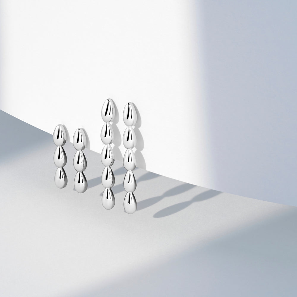Sif Jakobs Sterling Silver Earrings Goccia Pianura