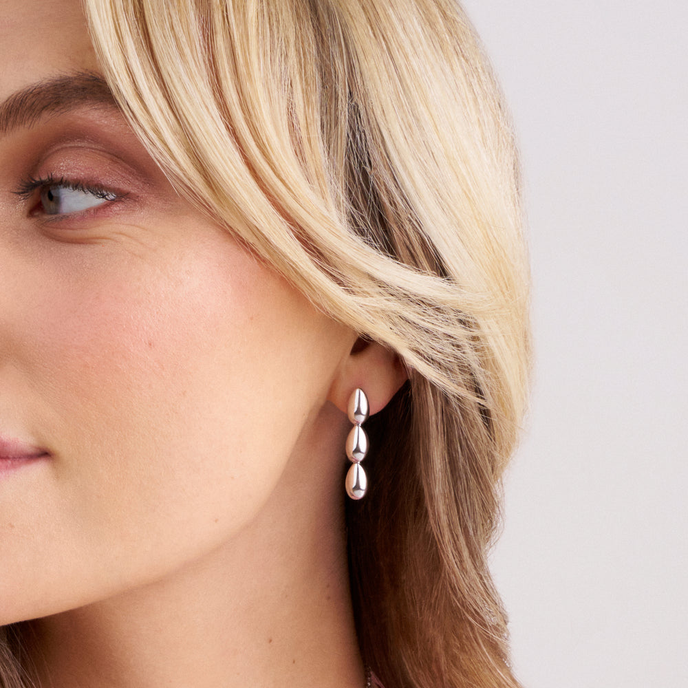 Sif Jakobs Sterling Silver Earrings Goccia Pianura
