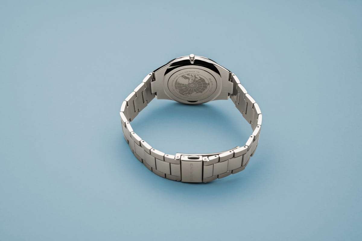 Bering Ultra Slim polished/brushed silver