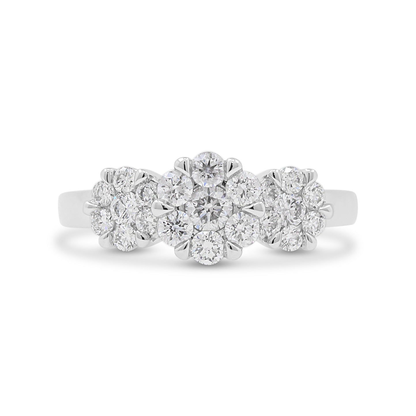 Three Stone Engagement Ring