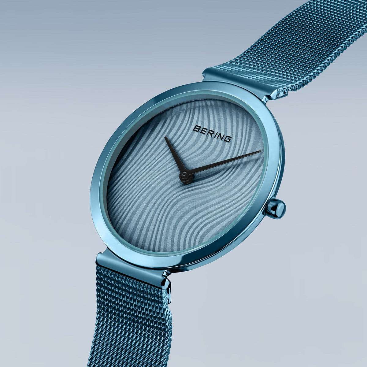 Bering Charity polished blue