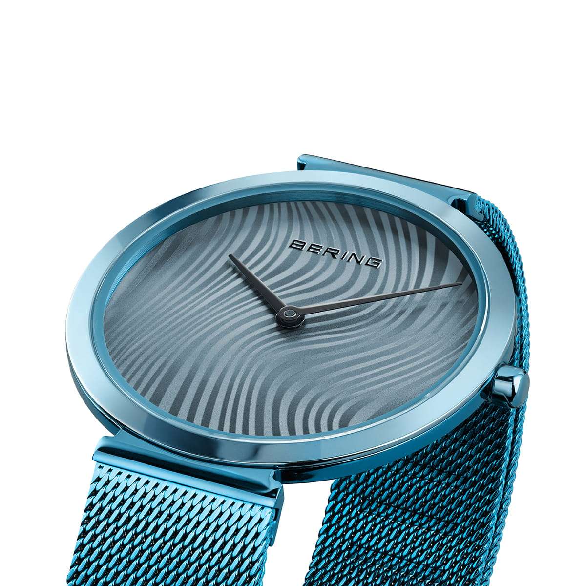 Bering Charity polished blue
