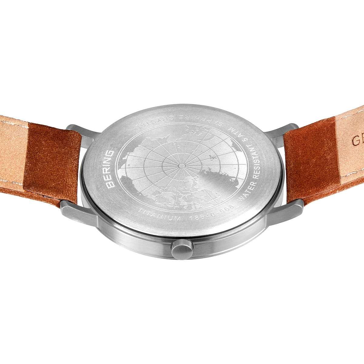 Bering Titanium brushed silver