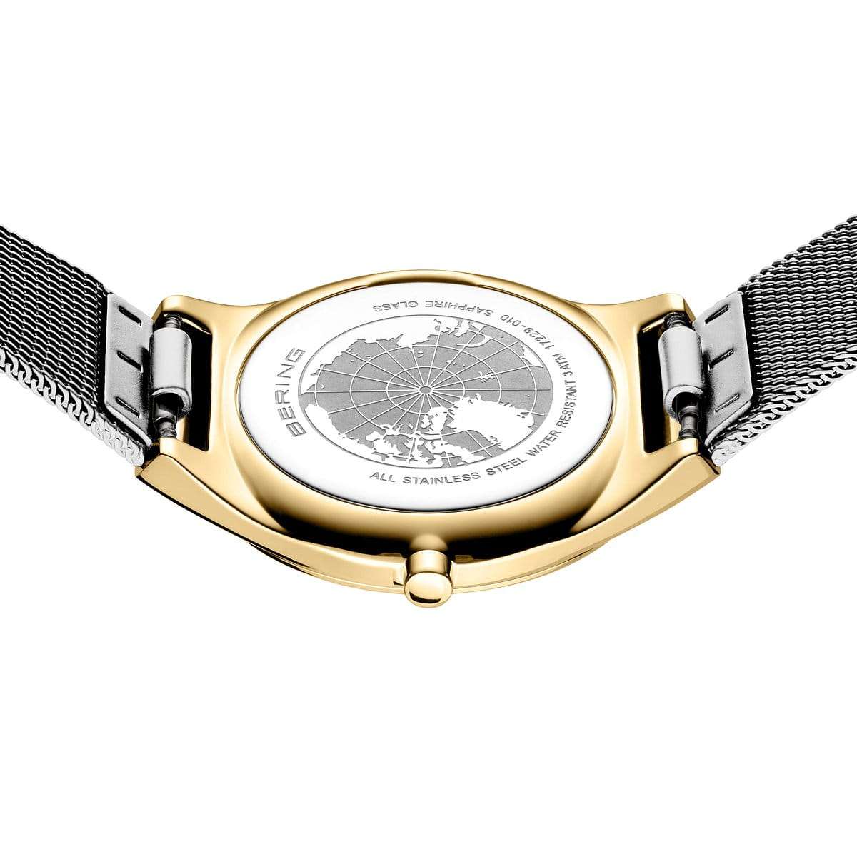 Bering Ultra Slim polished/brushed gold