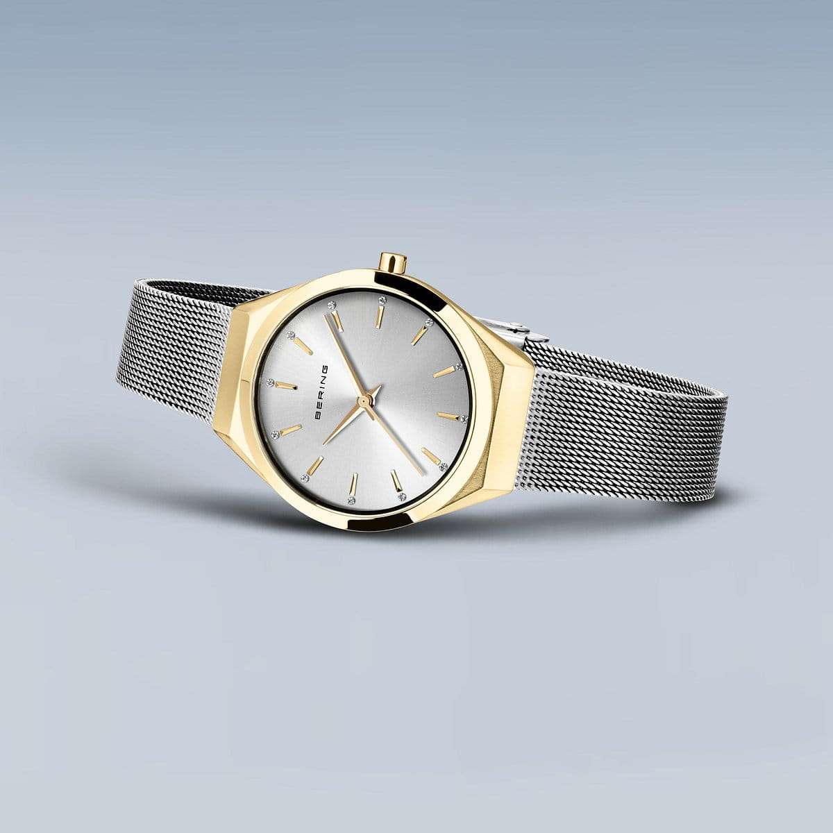 Bering Ultra Slim polished/brushed gold