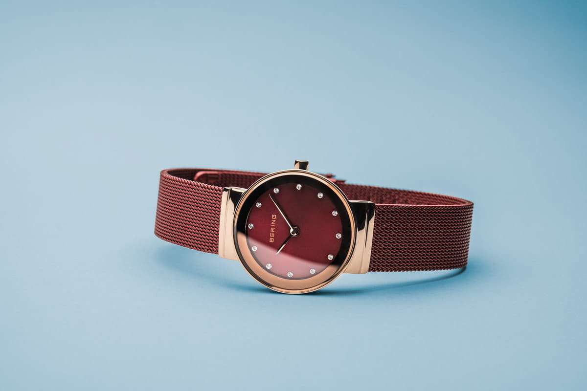 Bering Classic polished rose gold