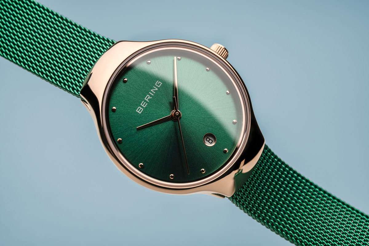 Bering Classic polished rose gold