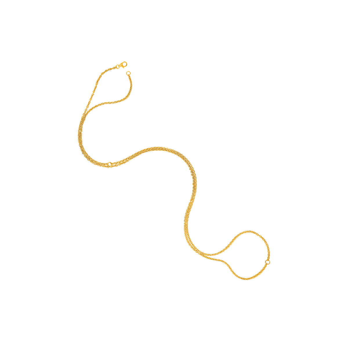 30" Long Gold Vermeil Chain