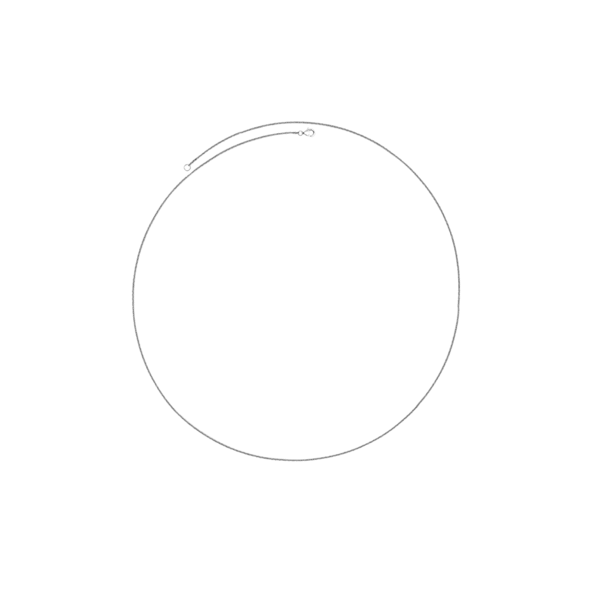 32" Long Silver Chain