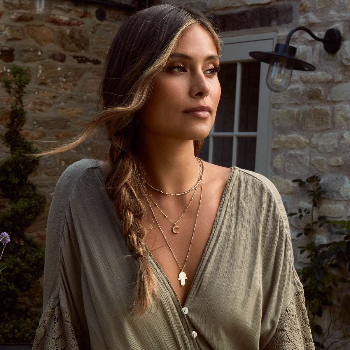 Chlobo Iconic Initial Necklace - E