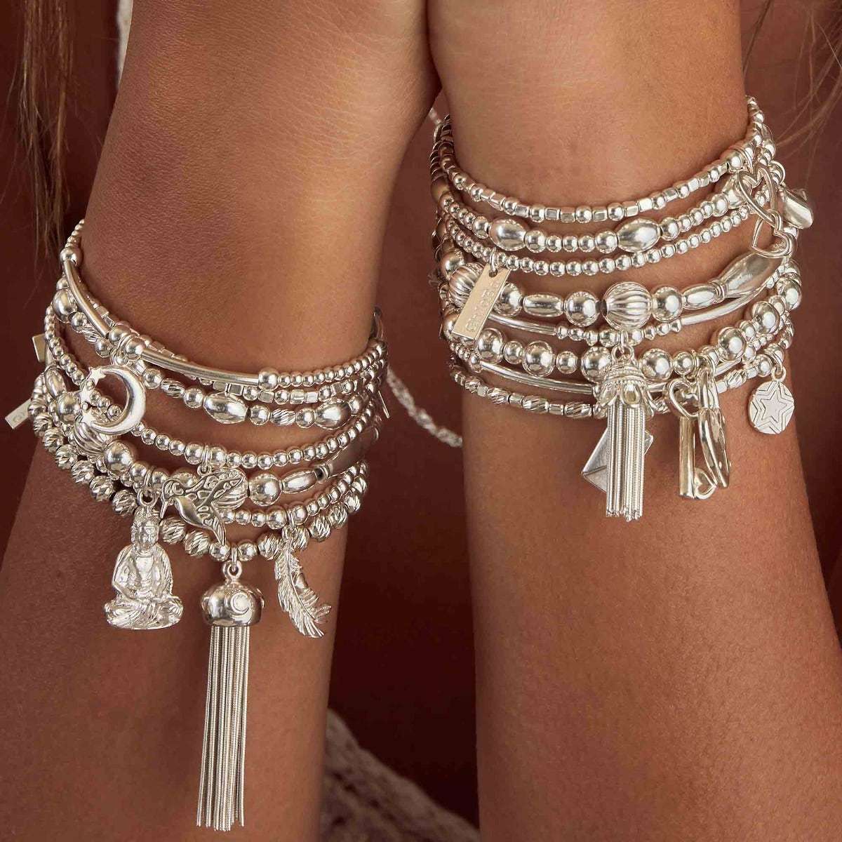 Chlobo Chunky Pumpkin Zen Buddha Bracelet