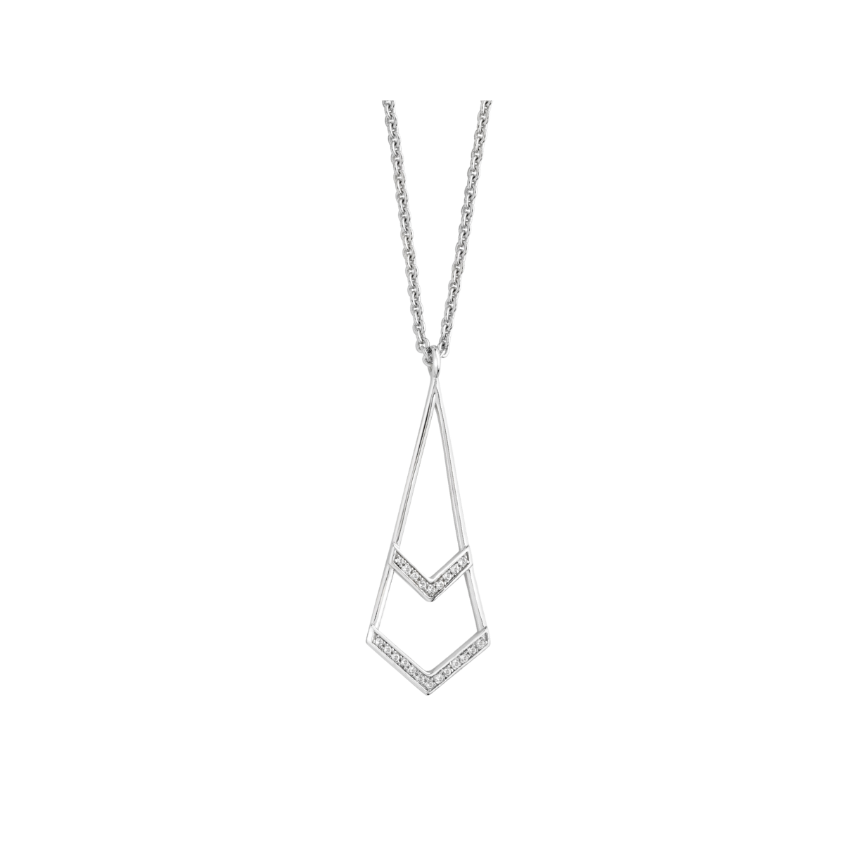 Art Deco Tie Pendant