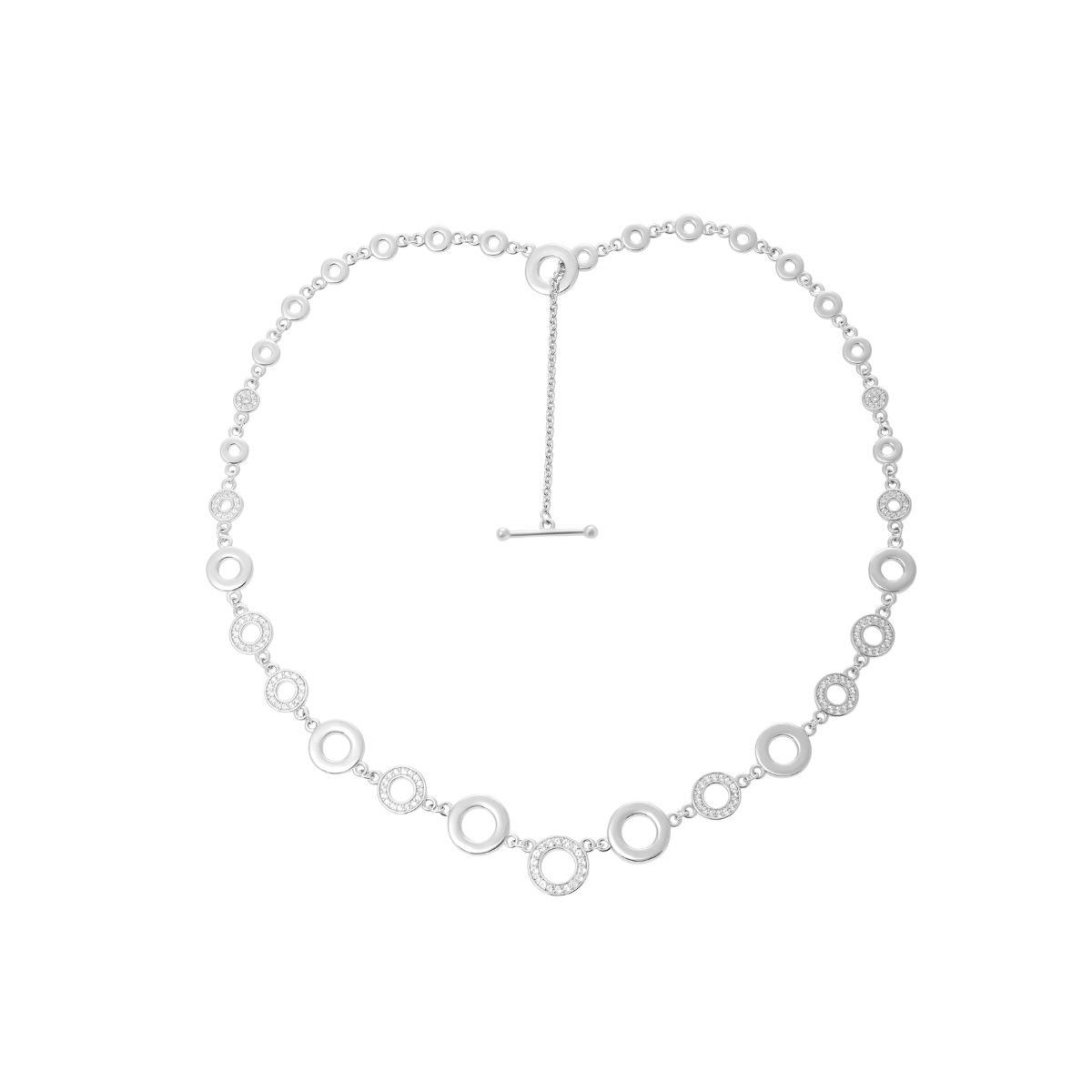 Art Deco Halo Necklace