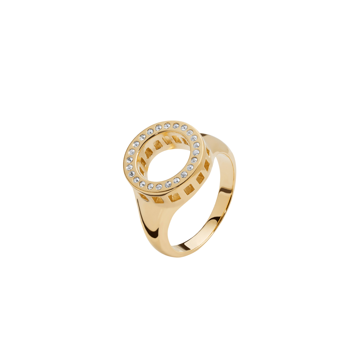 Art Deco Halo Ring
