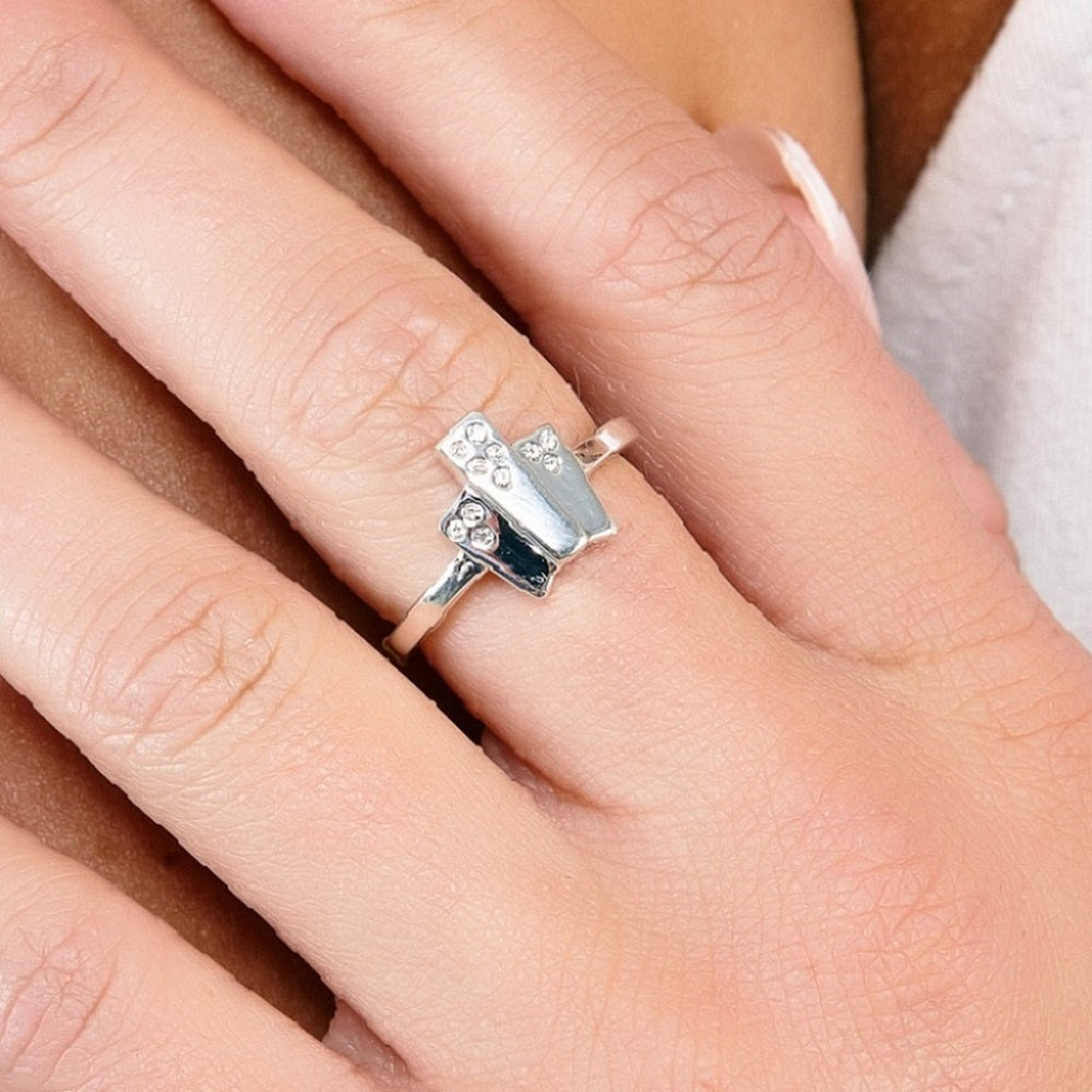 Triple Layer Ring