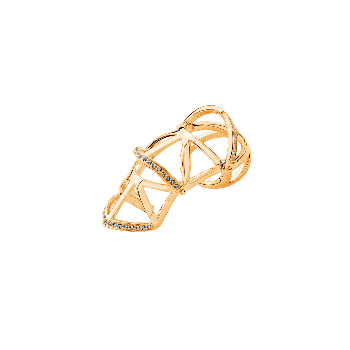 Art Deco Armour Ring
