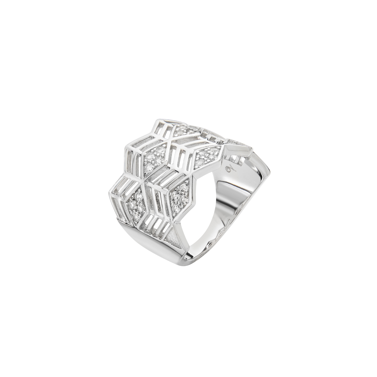 Art Deco Full Triangle Ring