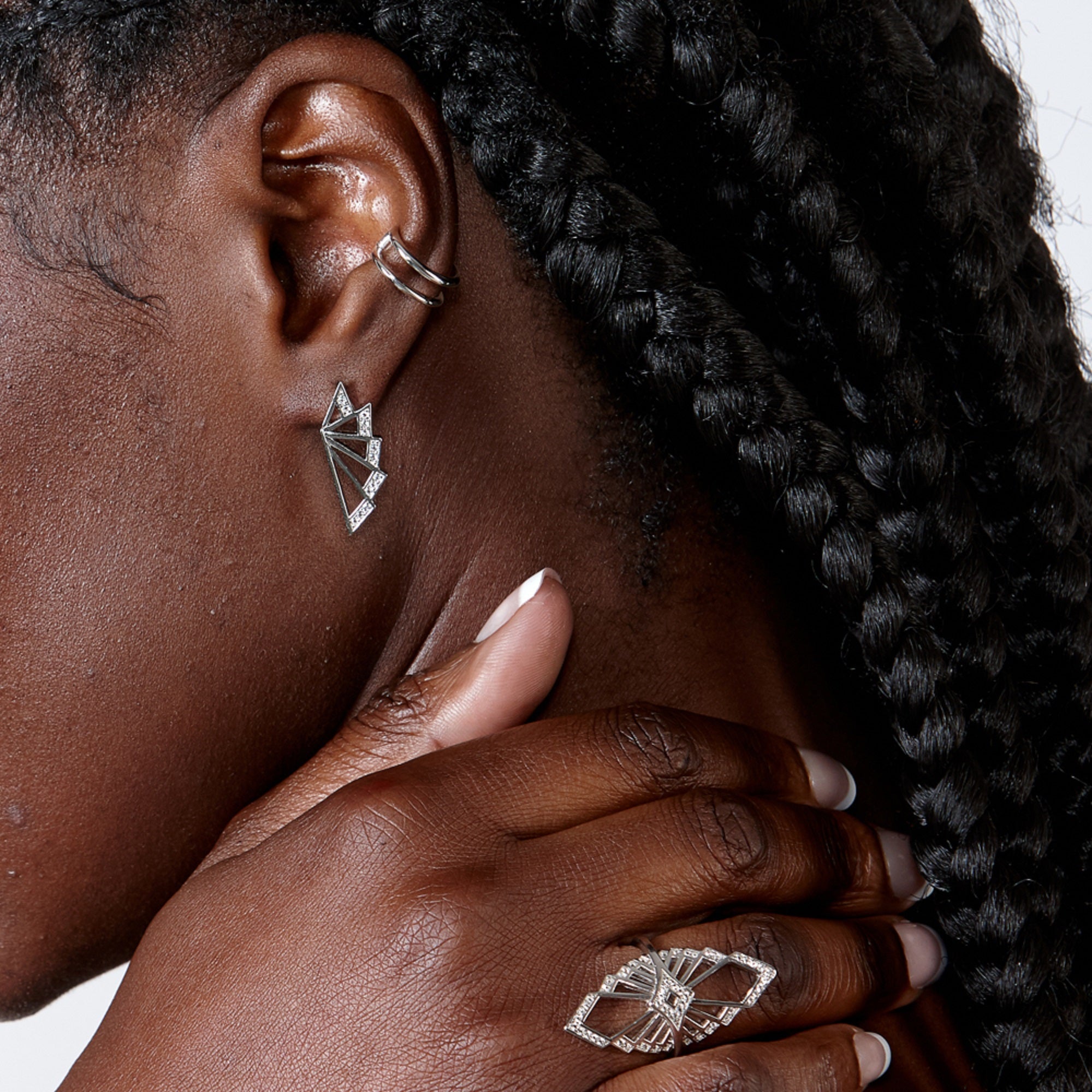 Angel Wing Studs