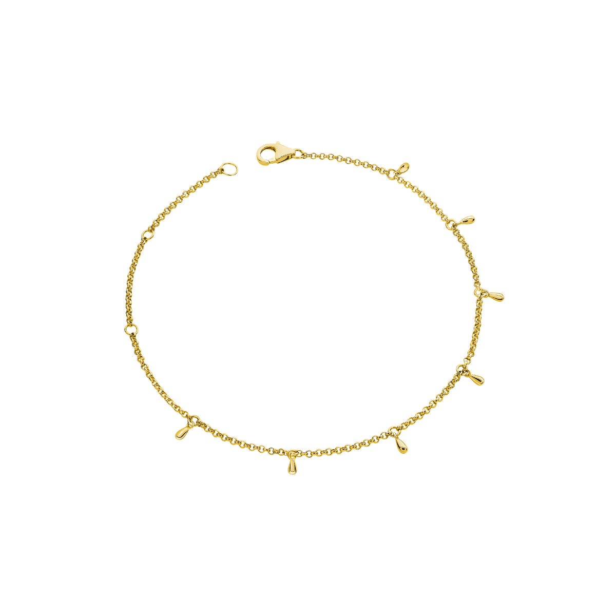 Multi Drop Anklet