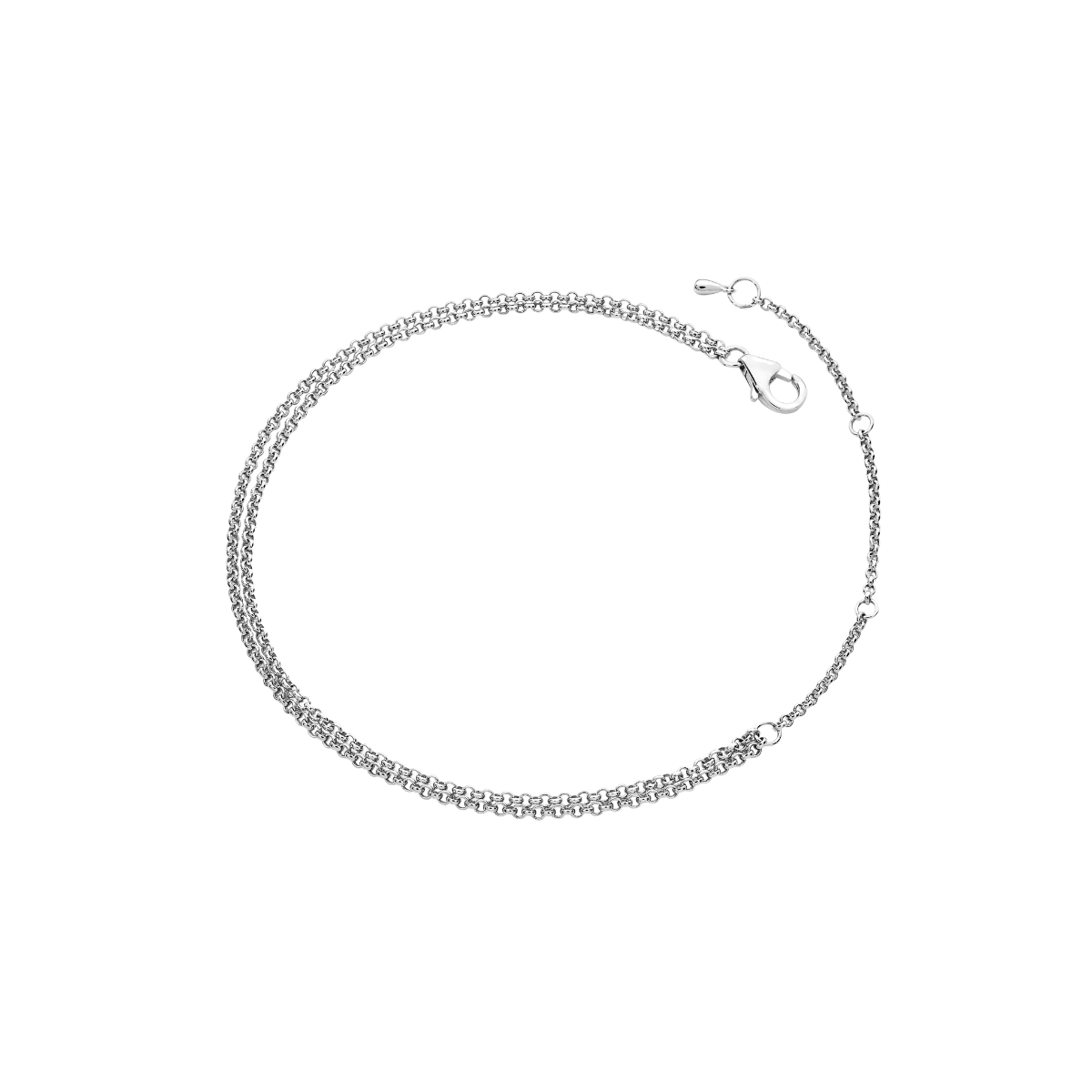 Double Chain Drop Anklet
