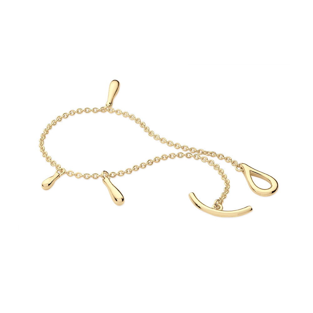Drop Bracelet Gold Vermeil
