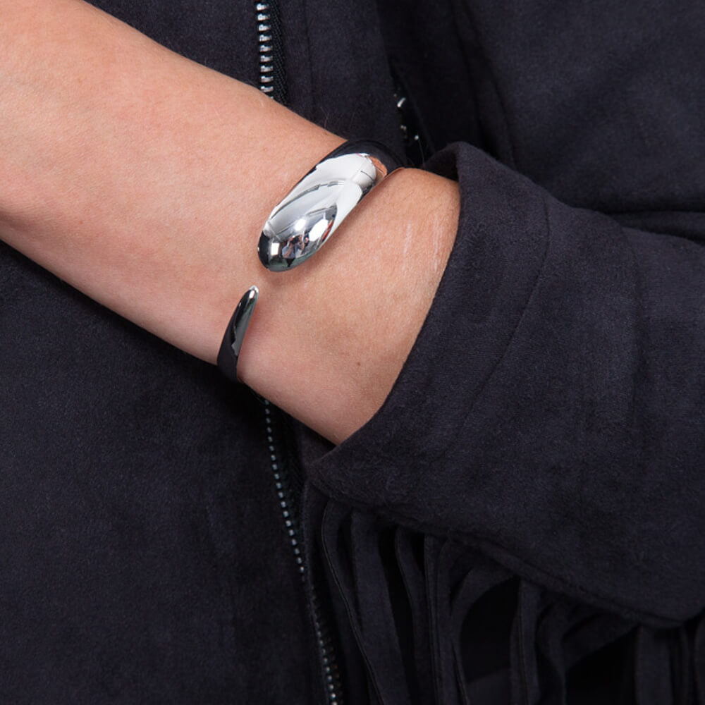 Flat Drop Bangle