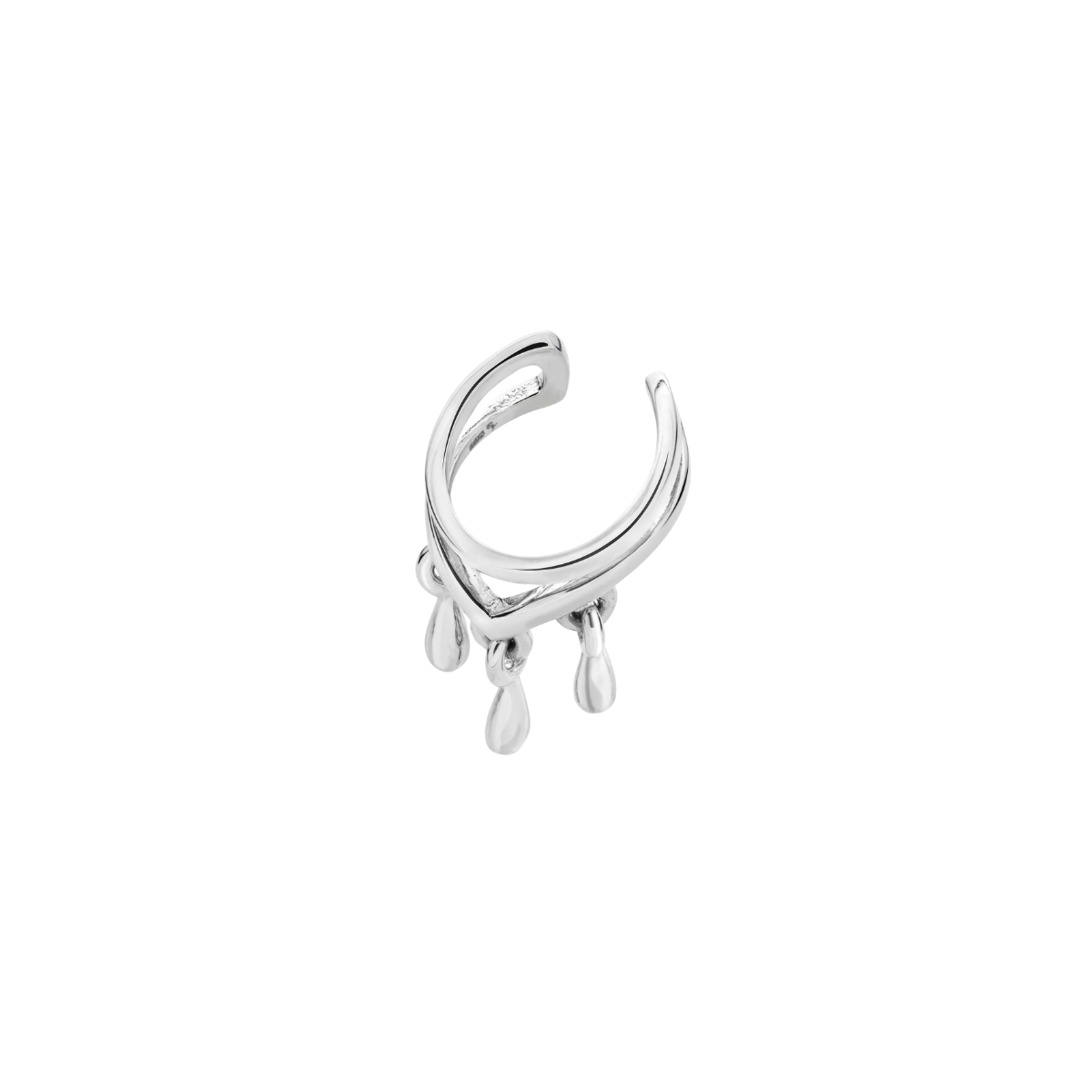 Tri Drop Ear Cuff