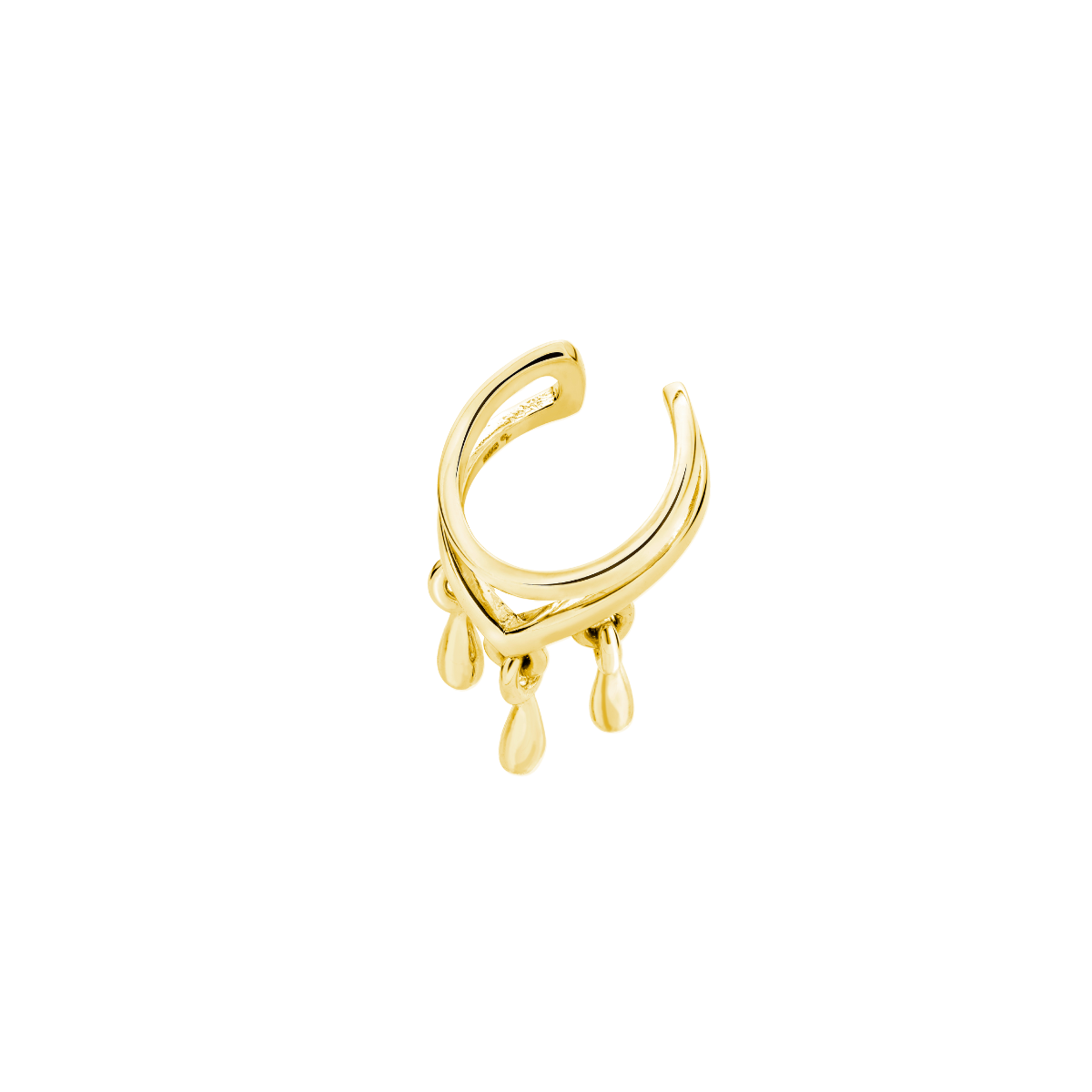 Tri Drop Ear Cuff
