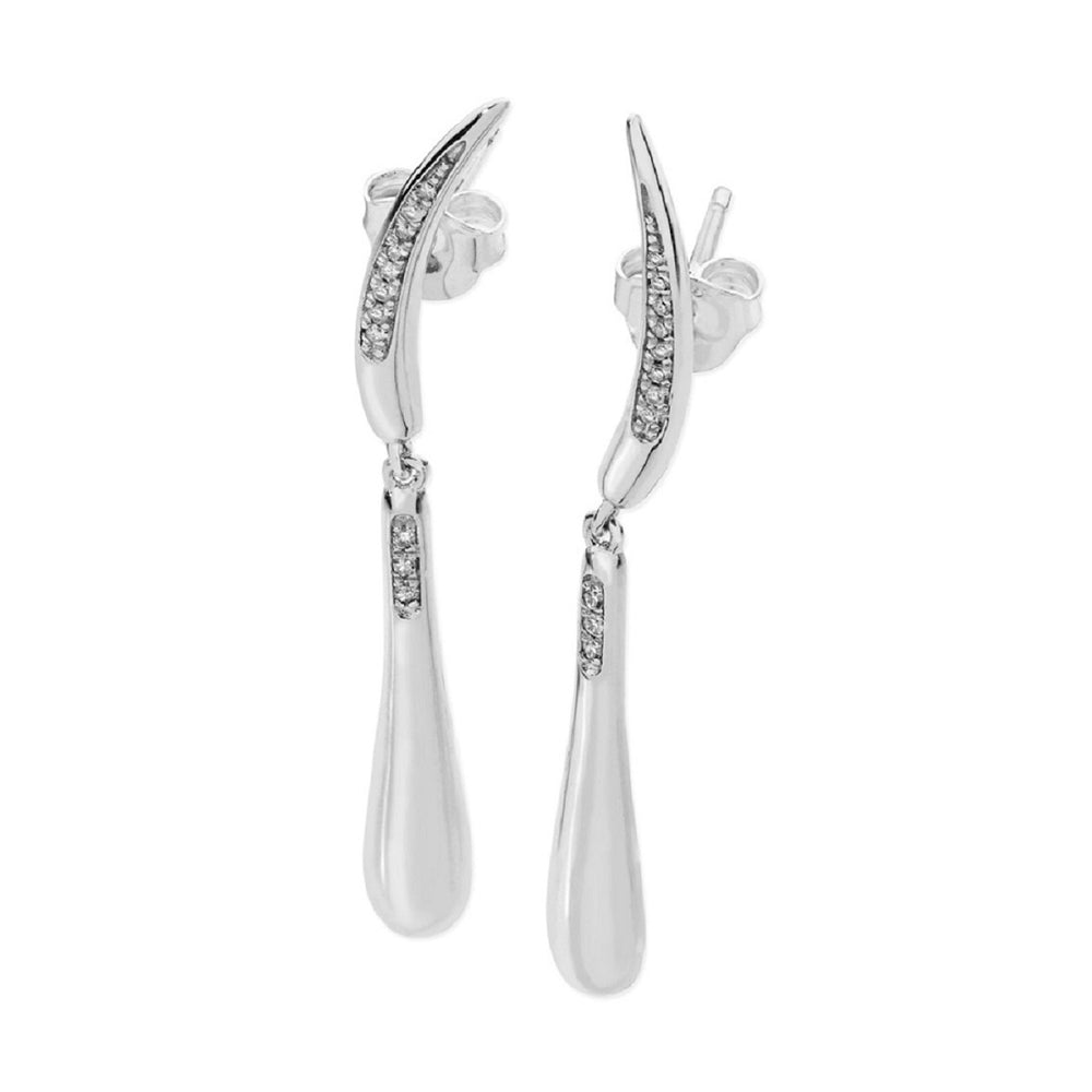Diamond Drop Earrings
