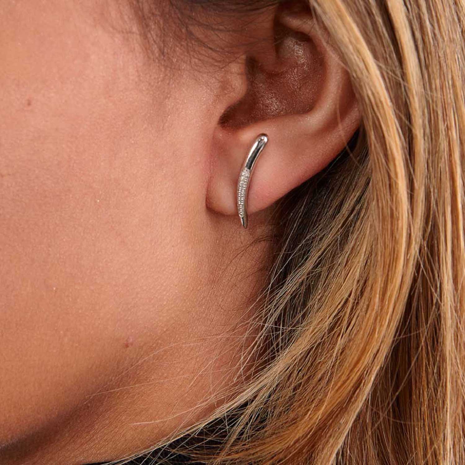 Skinny Drip Long Studs