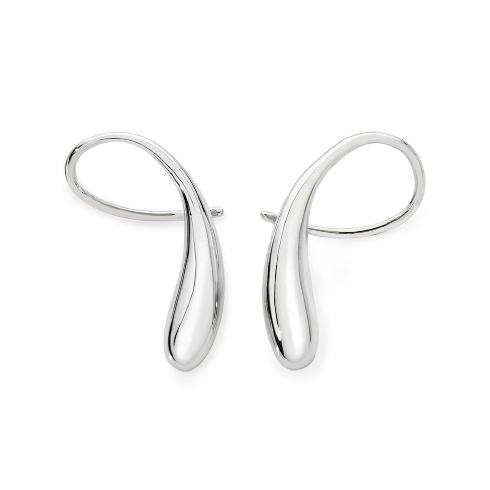 Drop Cross Earrings