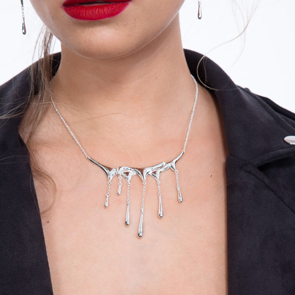 Melting Drop Necklace