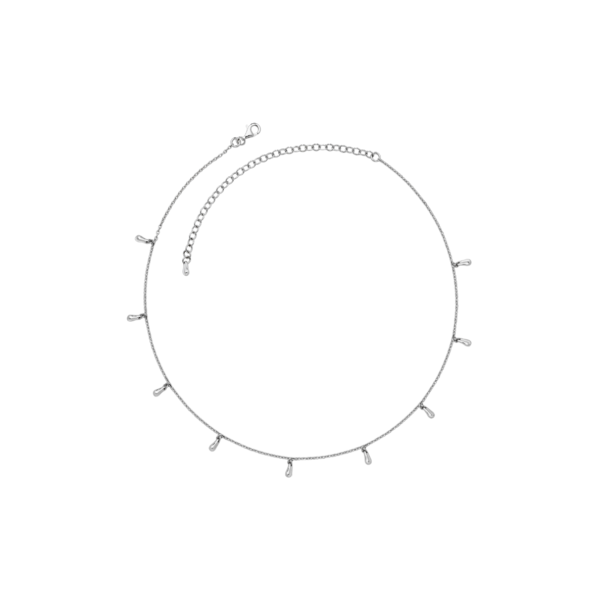 Mini Drop Choker Style Necklace