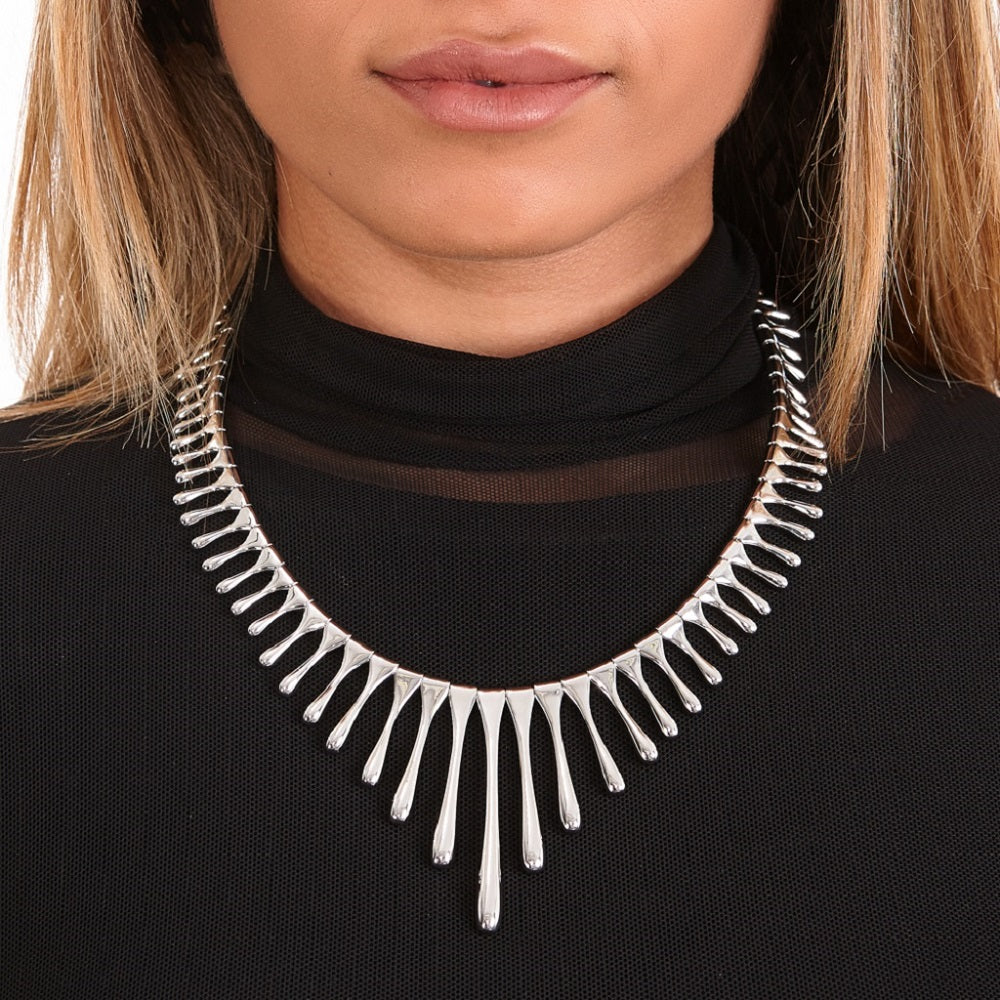Sunray Drop Necklace