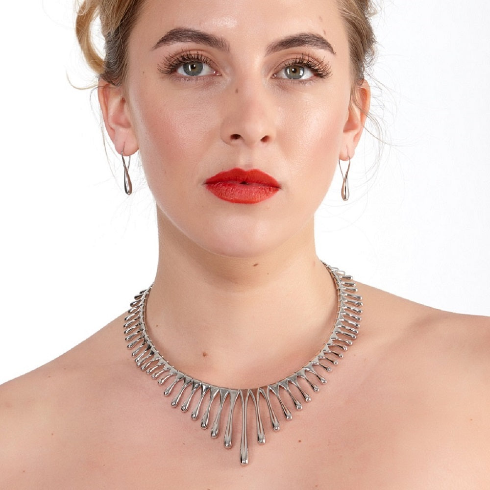 Sunray Drop Necklace