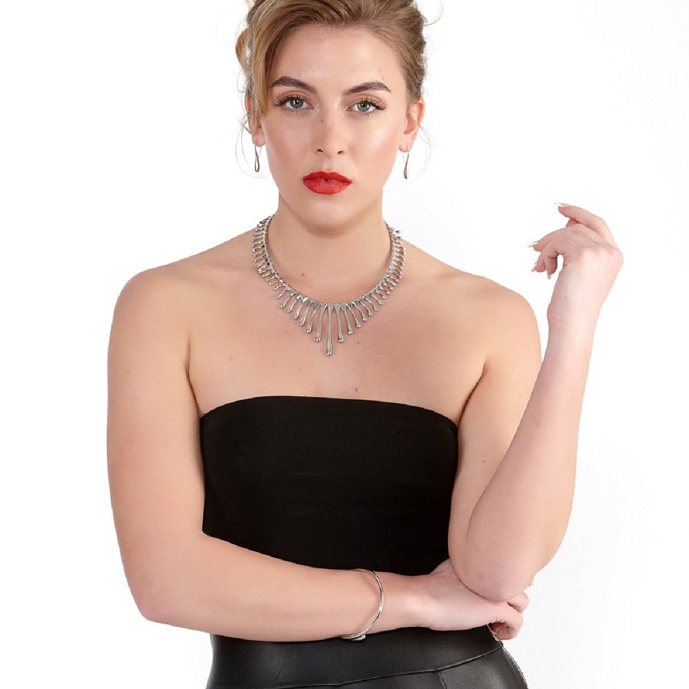 Sunray Drop Necklace