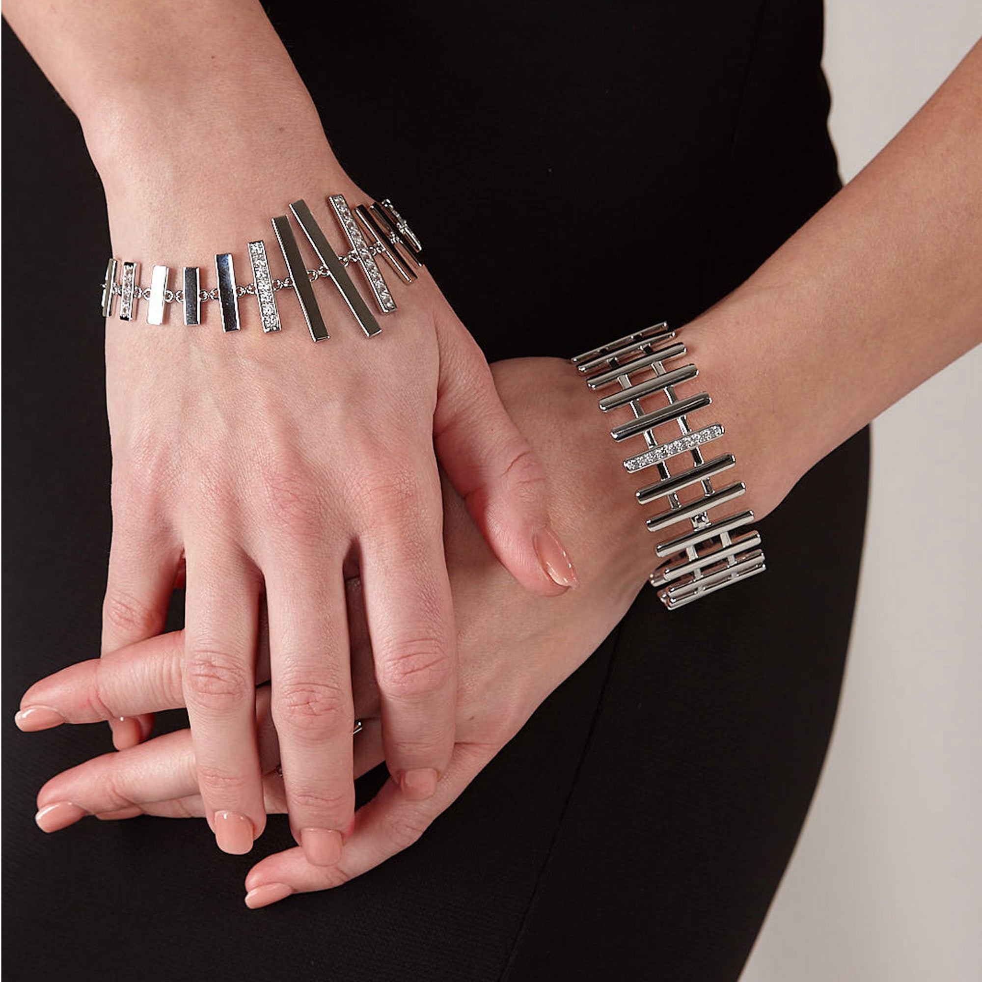 Melody Hinged Key Cuff Bangle