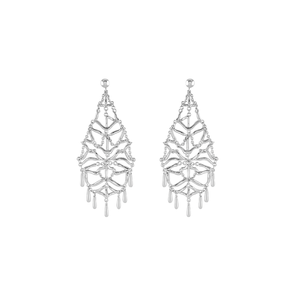 Element Web Earrings